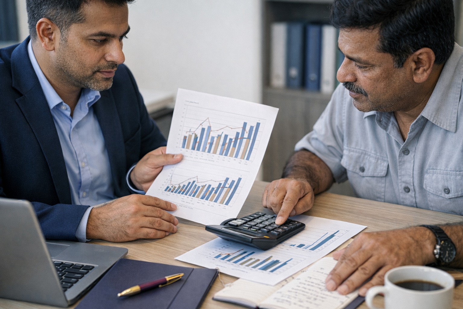 Business consulting and MSME support visual